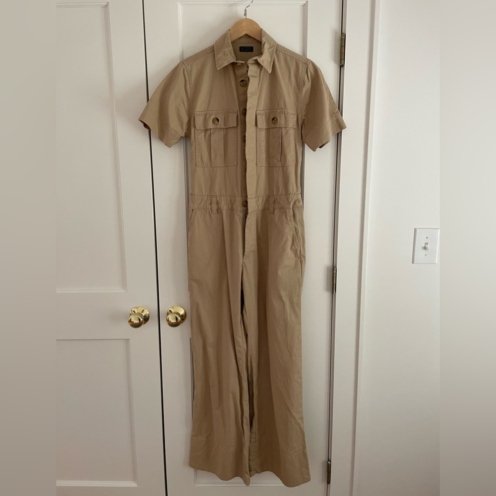 Haight khaki jumpsuit, size S
